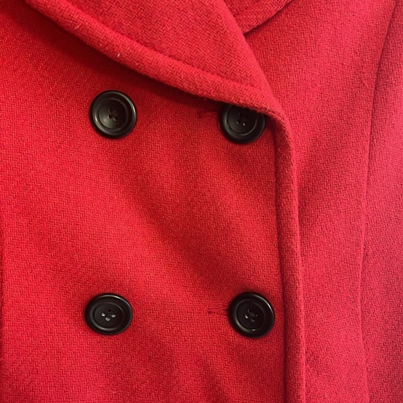 Red Wool jacket - Picture 2 of 5